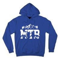 Mtb Mountain Bike Bicycle Mountain Biking Biker Gift Tall Hoodie