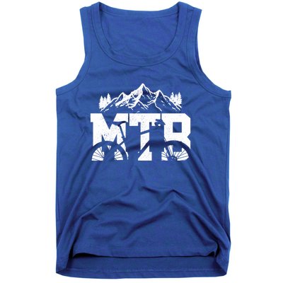 Mtb Mountain Bike Bicycle Mountain Biking Biker Gift Tank Top