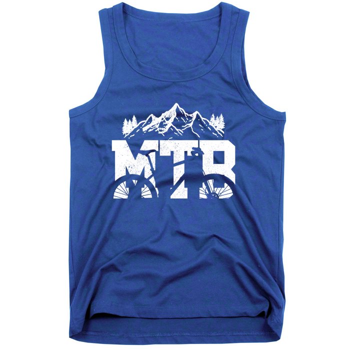 Mtb Mountain Bike Bicycle Mountain Biking Biker Gift Tank Top