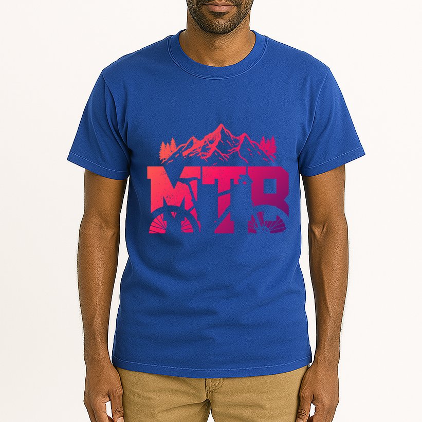 Mtb Mountain Bike Bicycle Mountain Biking Biker Gift Tall T-Shirt