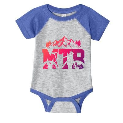 Mtb Mountain Bike Bicycle Mountain Biking Biker Gift Infant Baby Jersey Bodysuit