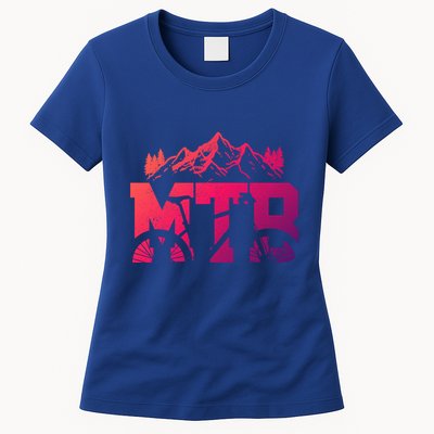 Mtb Mountain Bike Bicycle Mountain Biking Biker Gift Womens T-Shirt