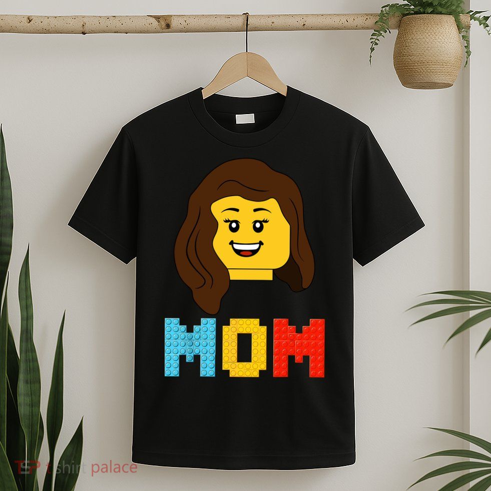 Mom Master Builder Building Bricks Blocks Matching Family T-Shirt