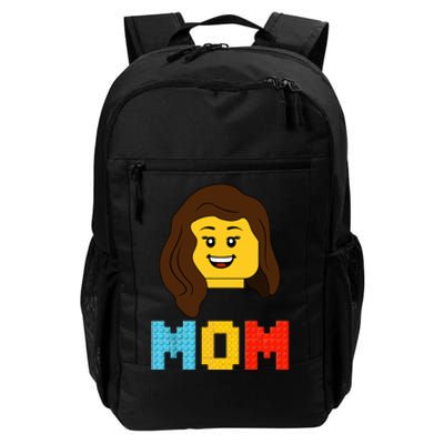 Mom Master Builder Building Bricks Blocks Matching Family Daily Commute Backpack