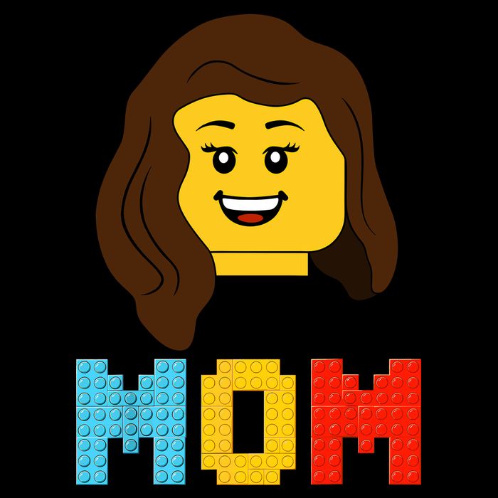 Mom Master Builder Building Bricks Blocks Matching Family 16 in Basic Backpack
