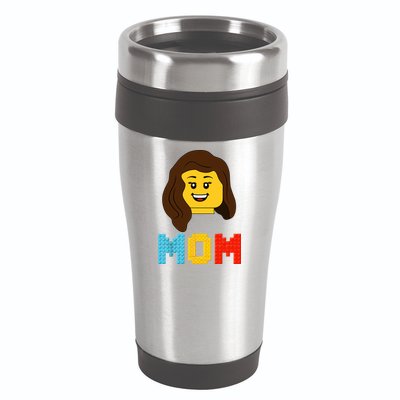 Mom Master Builder Building Bricks Blocks Matching Family 16oz Travel Tumbler