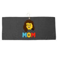 Mom Master Builder Building Bricks Blocks Matching Family Large Microfiber Waffle Golf Towel