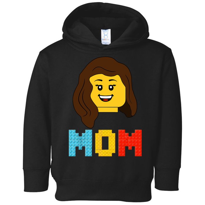 Mom Master Builder Building Bricks Blocks Matching Family Toddler Hoodie