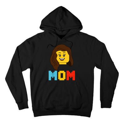 Mom Master Builder Building Bricks Blocks Matching Family Tall Hoodie