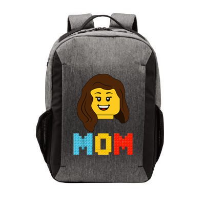 Mom Master Builder Building Bricks Blocks Matching Family Vector Backpack