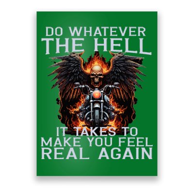 Motorbike Motorcyclist Biker Chopper Bike Motorcycles Poster