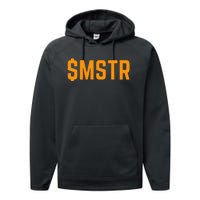 $Mstr Microstrategy Bitcoin Performance Fleece Hoodie