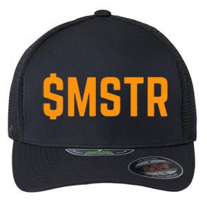 $Mstr Microstrategy Bitcoin Flexfit Unipanel Trucker Cap