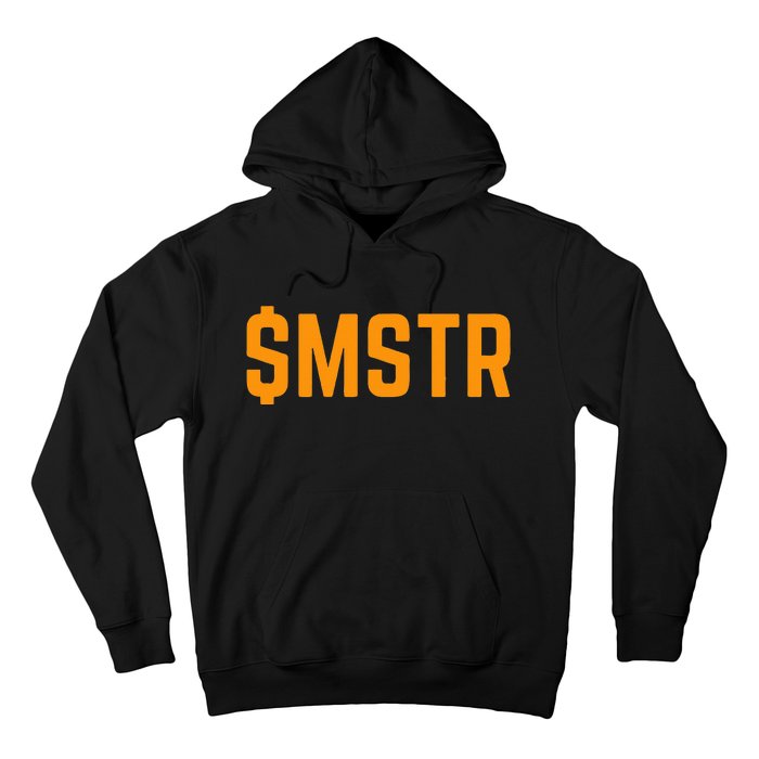 $Mstr Microstrategy Bitcoin Hoodie