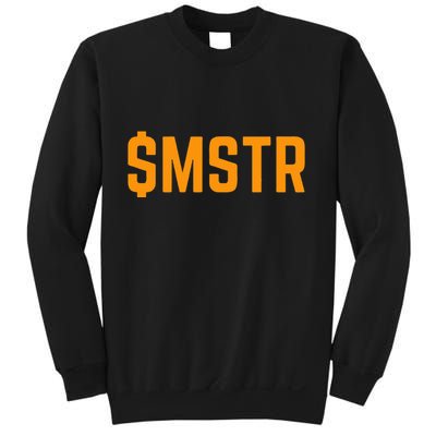 $Mstr Microstrategy Bitcoin Sweatshirt