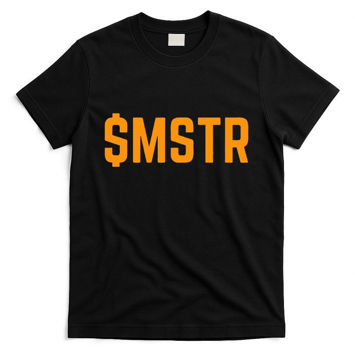 $Mstr Microstrategy Bitcoin T-Shirt