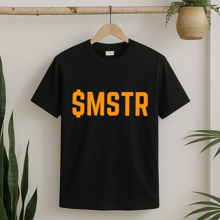 $Mstr Microstrategy Bitcoin T-Shirt