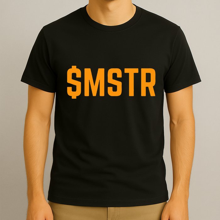$Mstr Microstrategy Bitcoin T-Shirt