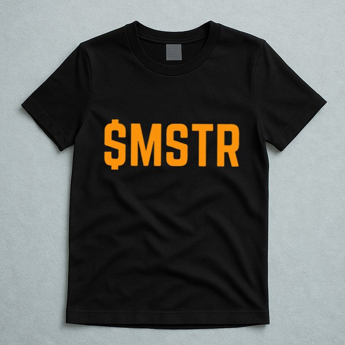 $Mstr Microstrategy Bitcoin T-Shirt