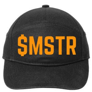 $Mstr Microstrategy Bitcoin 7-Panel Snapback Hat