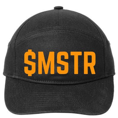 $Mstr Microstrategy Bitcoin 7-Panel Snapback Hat