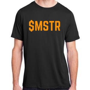 $Mstr Microstrategy Bitcoin Adult ChromaSoft Performance T-Shirt