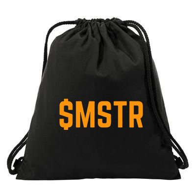 $Mstr Microstrategy Bitcoin Drawstring Bag