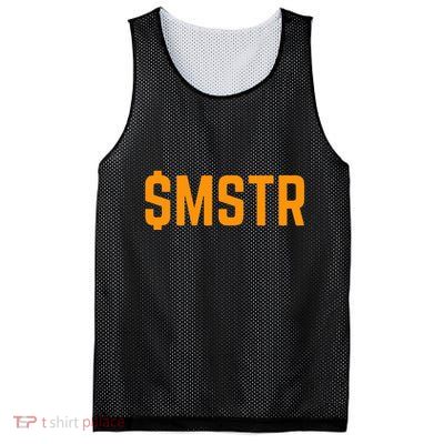 $Mstr Microstrategy Bitcoin Mesh Reversible Basketball Jersey Tank