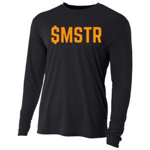 $Mstr Microstrategy Bitcoin Cooling Performance Long Sleeve Crew