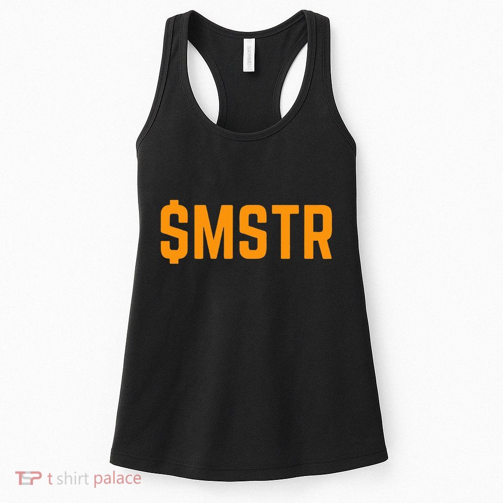 $Mstr Microstrategy Bitcoin Womens Tank Top