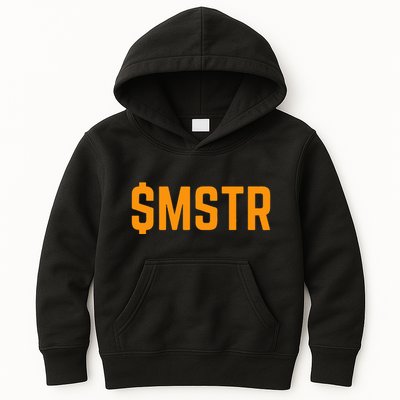 $Mstr Microstrategy Bitcoin Kids Hoodie
