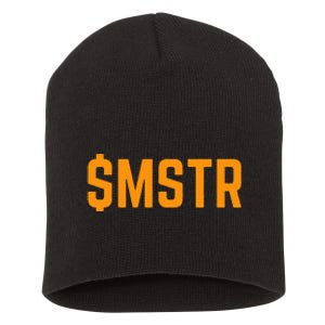 $Mstr Microstrategy Bitcoin Short Acrylic Beanie