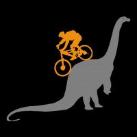 Mtb Mountain Bike Bicycle Sports Gifts Dinosaur Dino Bike Mountain Bicycle Sport Button
