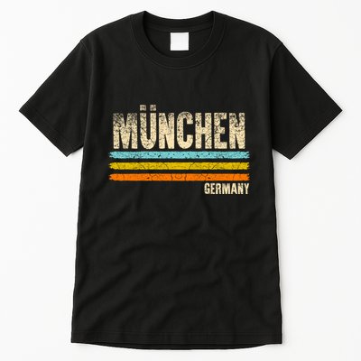 Munich MüNchen Bavaria Germany German Retro City Tall T-Shirt