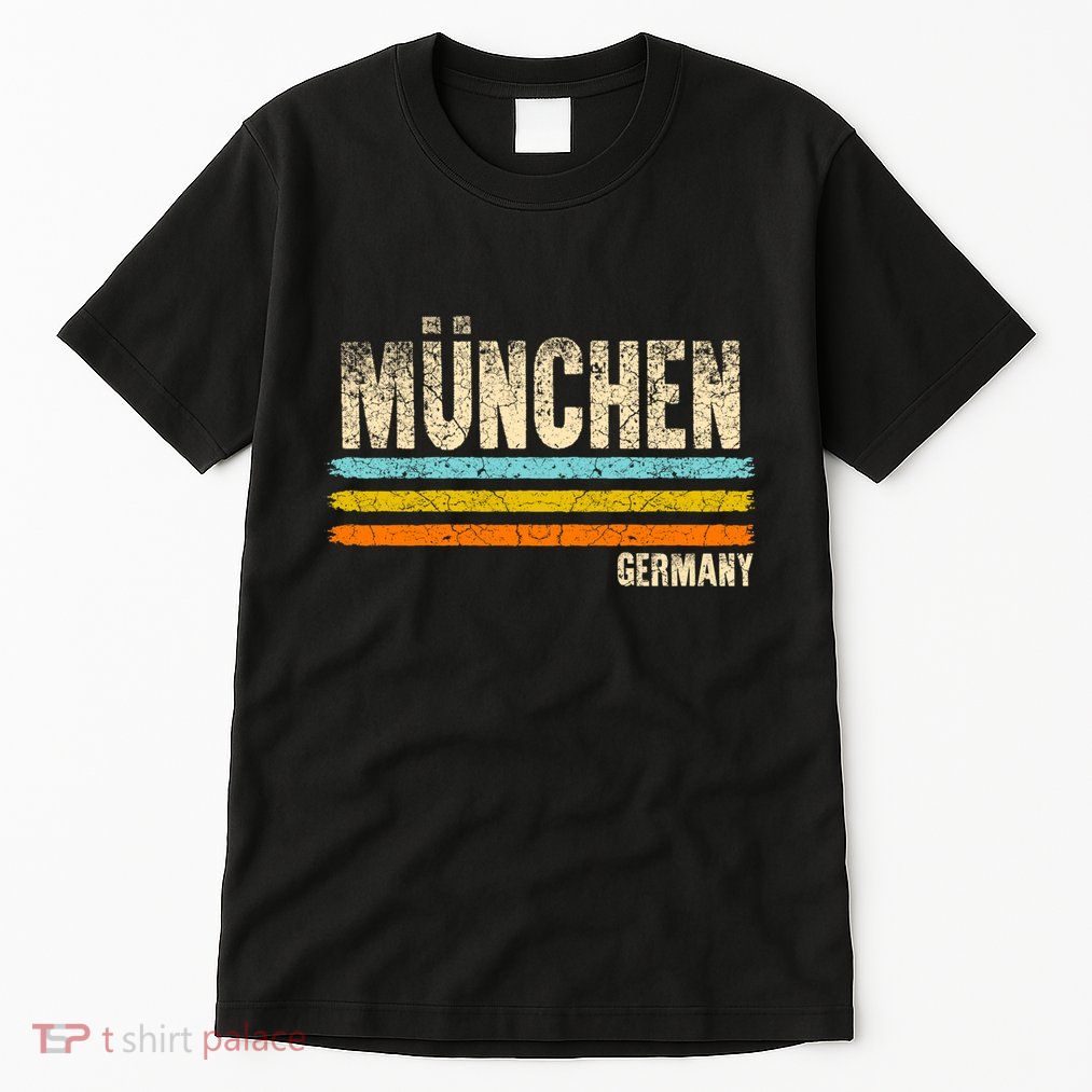 Munich MüNchen Bavaria Germany German Retro City Tall T-Shirt