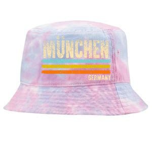 Munich MüNchen Bavaria Germany German Retro City Tie-Dyed Bucket Hat