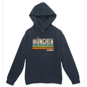 Munich MüNchen Bavaria Germany German Retro City Urban Pullover Hoodie