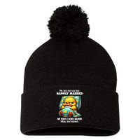 Me & My Bed Are Happily Married We Have 2  Named Pillow  Pom Pom 12in Knit Beanie