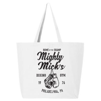 Mighty Micks Boxing Gym Vintage Sports Black 25L Jumbo Tote