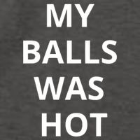Mmauncensored My Balls Was Hot Vector Backpack