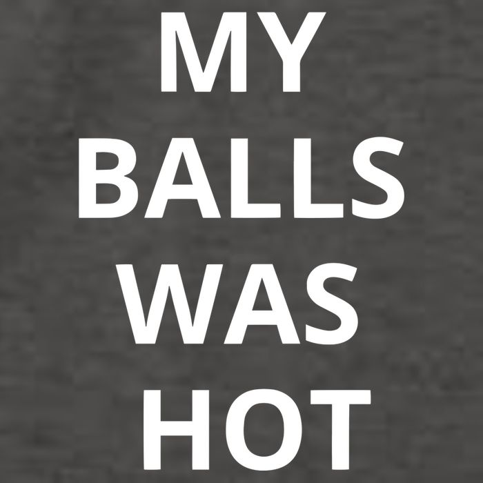 Mmauncensored My Balls Was Hot Vector Backpack