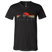 Mtb Mountain Bike Apparel Mtb Mountain Bike V-Neck T-Shirt