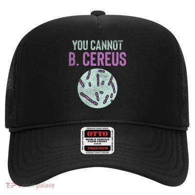Microbiology, Microbiologist, Biology Teacher, Labtech High Crown Mesh Back Trucker Hat