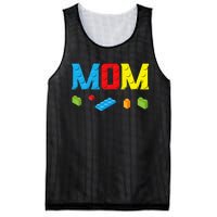 Mom Master Builder Building Bricks Blocks Family Set Parents Mesh Reversible Basketball Jersey Tank