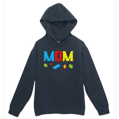 Mom Master Builder Building Bricks Blocks Family Set Parents Urban Pullover Hoodie