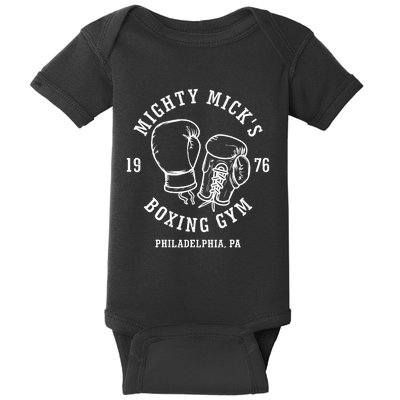 Mighty Mick's Boxing Gym 1976 Baby Bodysuit