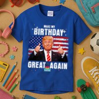 Make My Birthday Great Again Trump Fan Birthday Kids T-Shirt