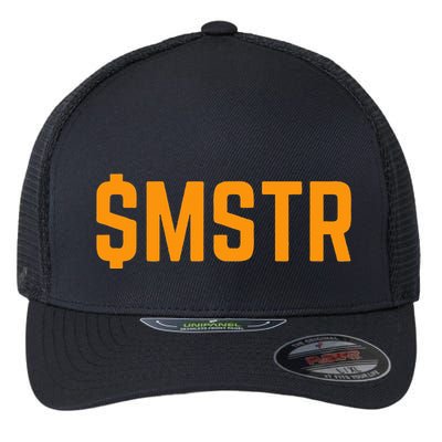 $Mstr Microstrategy Bitcoin Flexfit Unipanel Trucker Cap
