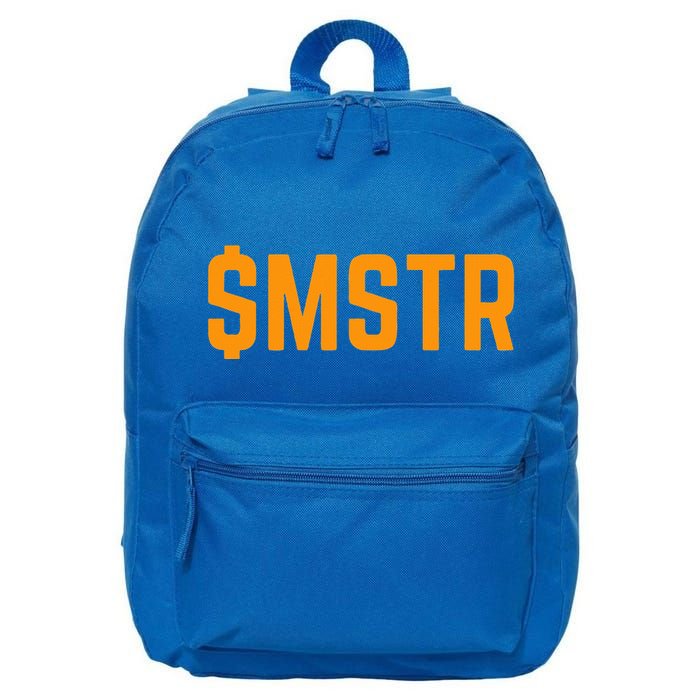 $Mstr Microstrategy Bitcoin 16 in Basic Backpack