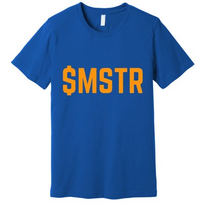 $Mstr Microstrategy Bitcoin Premium T-Shirt